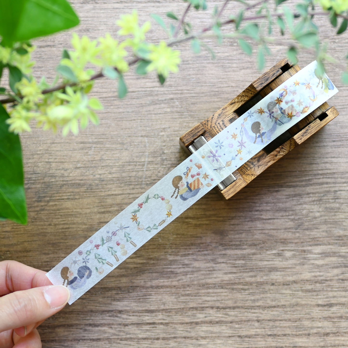 冬のアクセサリー屋さん マスキングテープ