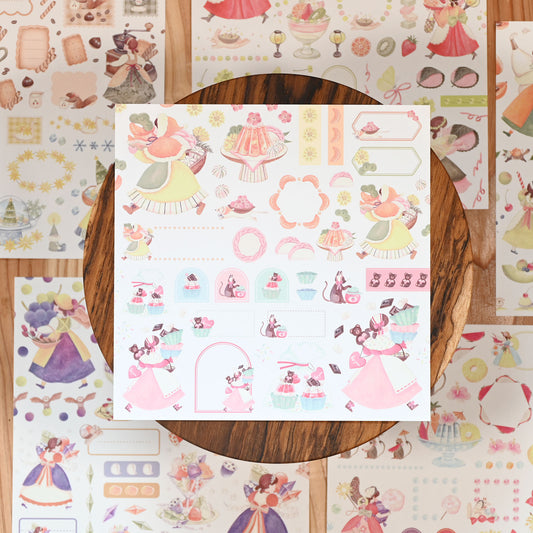 12ヶ月の特製ゼリー 素材集みたいなおりがみ