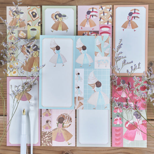 ご当地どろぼうその1 一筆箋