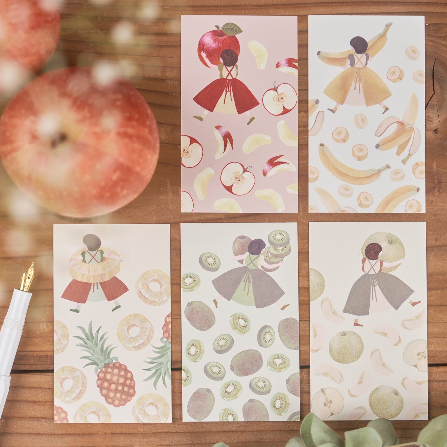 くだものどろぼうその2 ちいさなフレームメモ