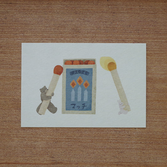 ポストカード-せっせと灯して-