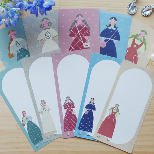 おめかし 一筆箋