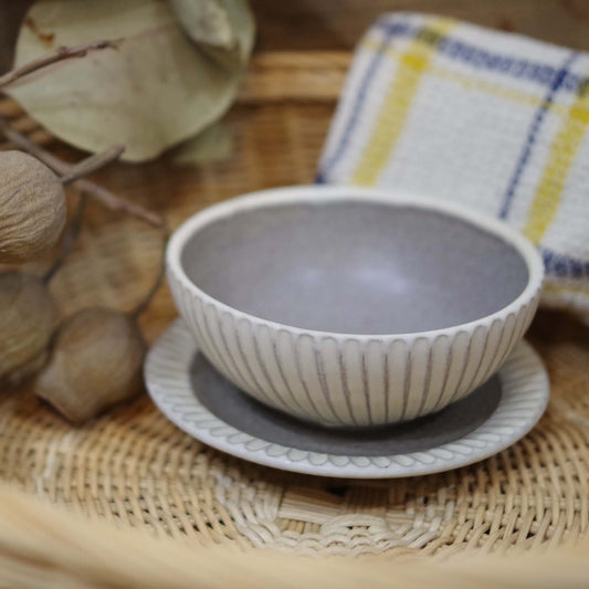 長嶺陶房 カフェオレセット