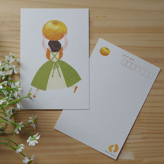 ポストカード-みかんどろぼう-