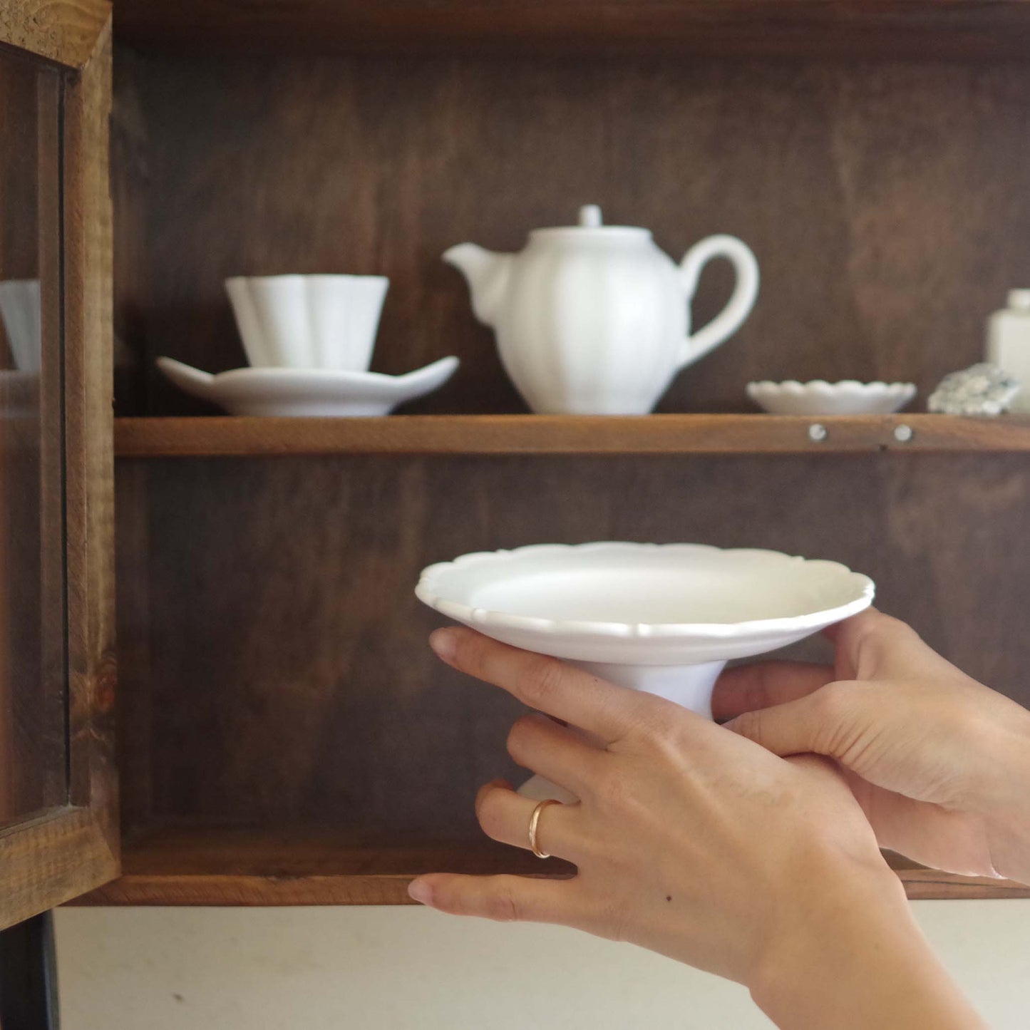 藤村佳澄 カヌレ茶器セット