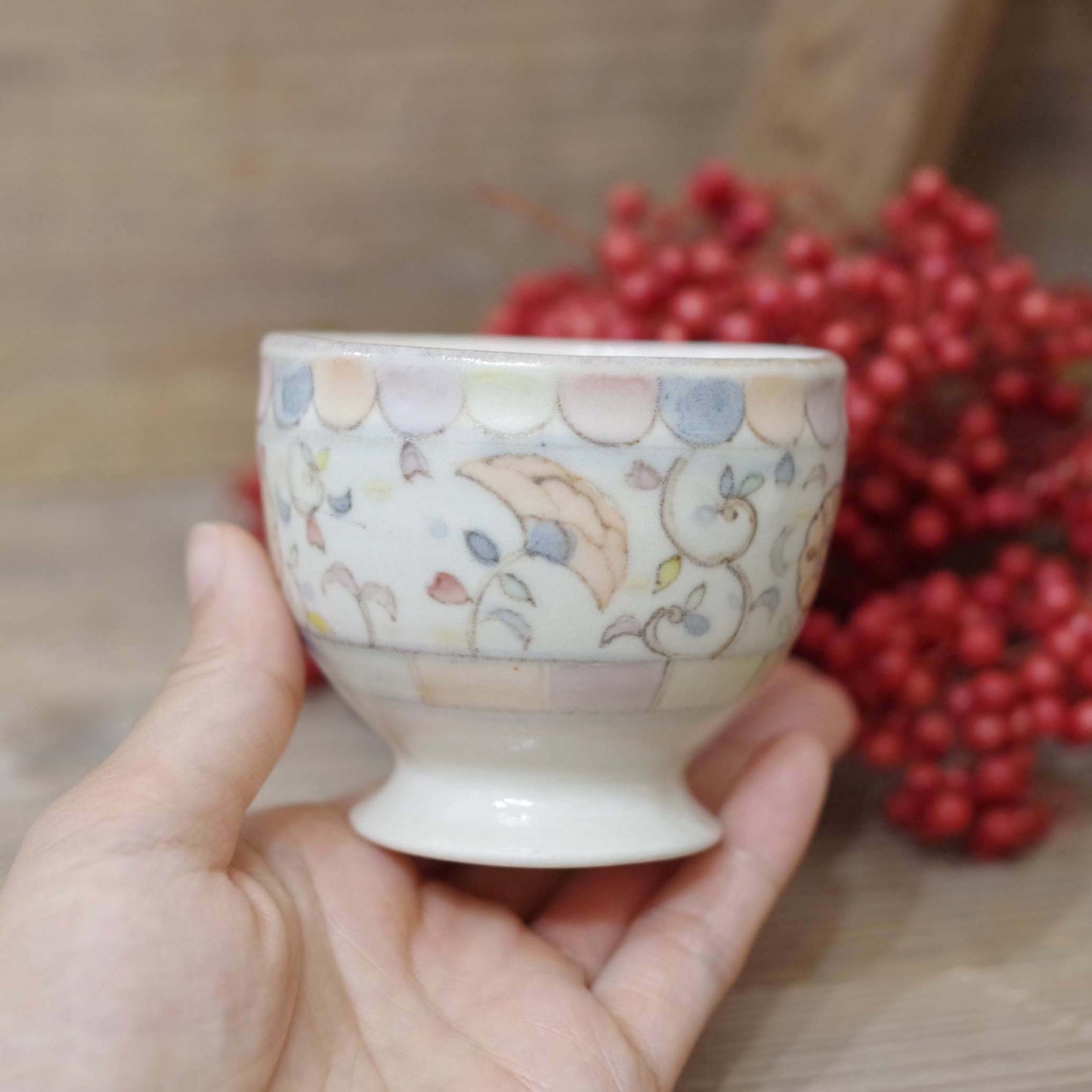 ははみや 更紗酒杯セット