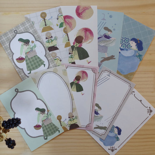 あの子のちいさなフレーム筆記帳(旧デザイン)