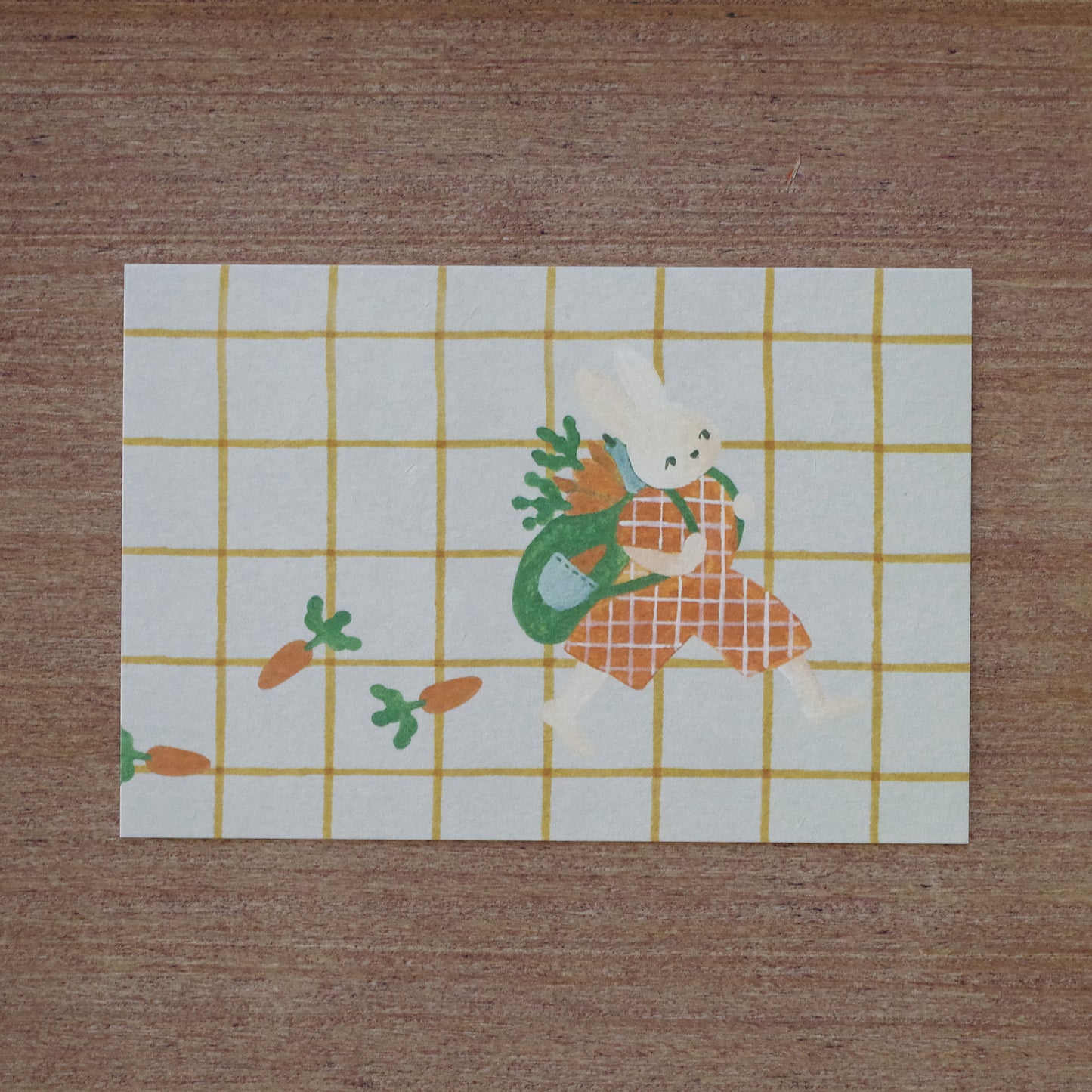 うさぎ、にんじんとの暮らし ポストカード5枚セット