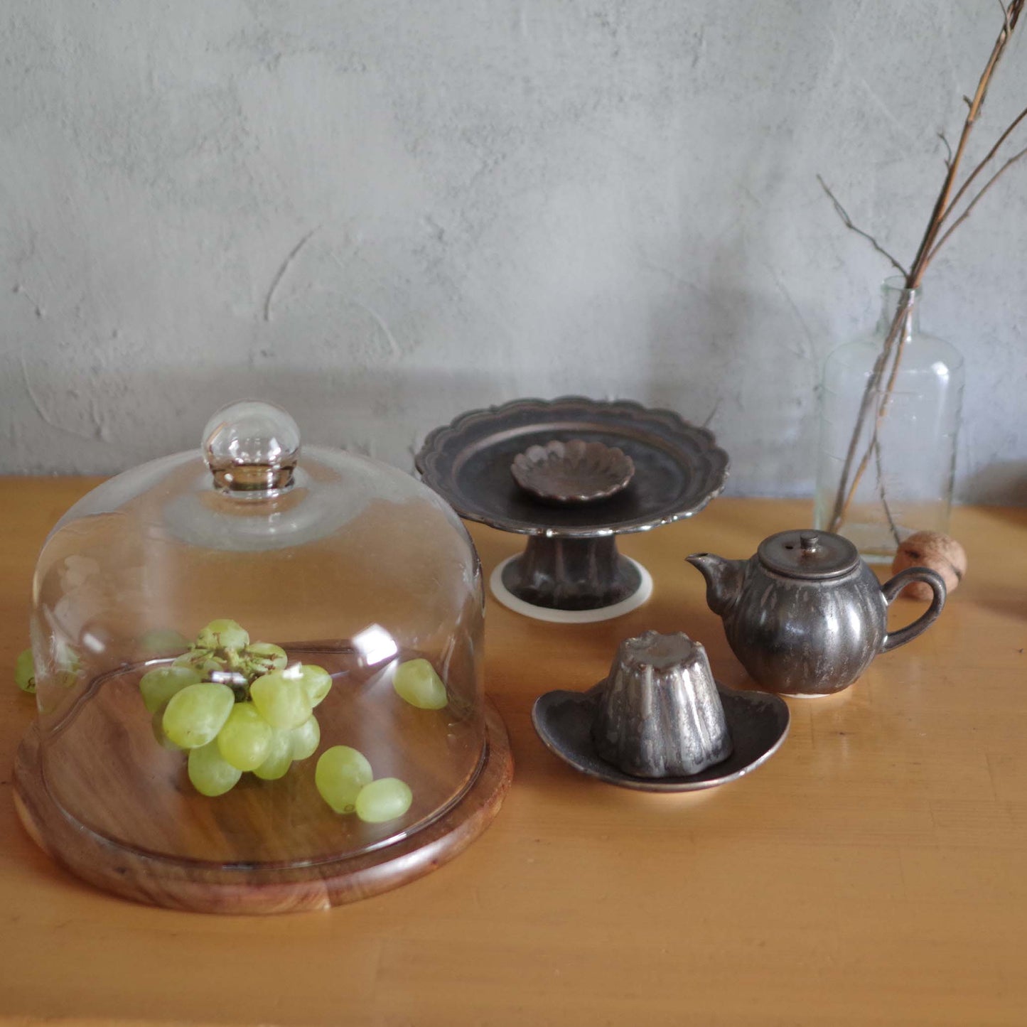 藤村佳澄 カヌレ茶器セット