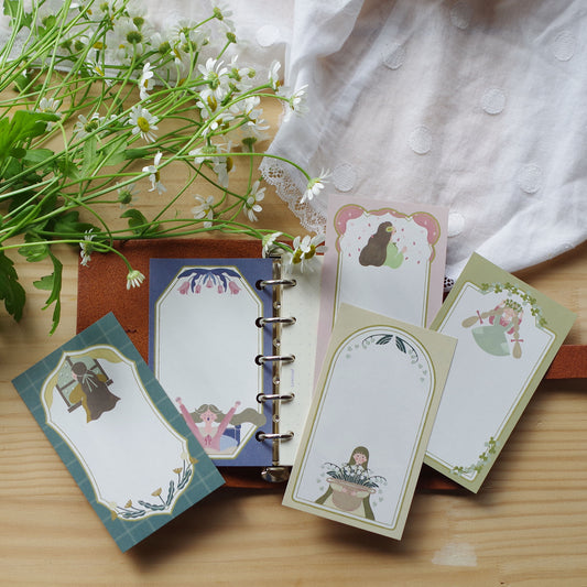 春がきた ちいさなフレーム筆記帳