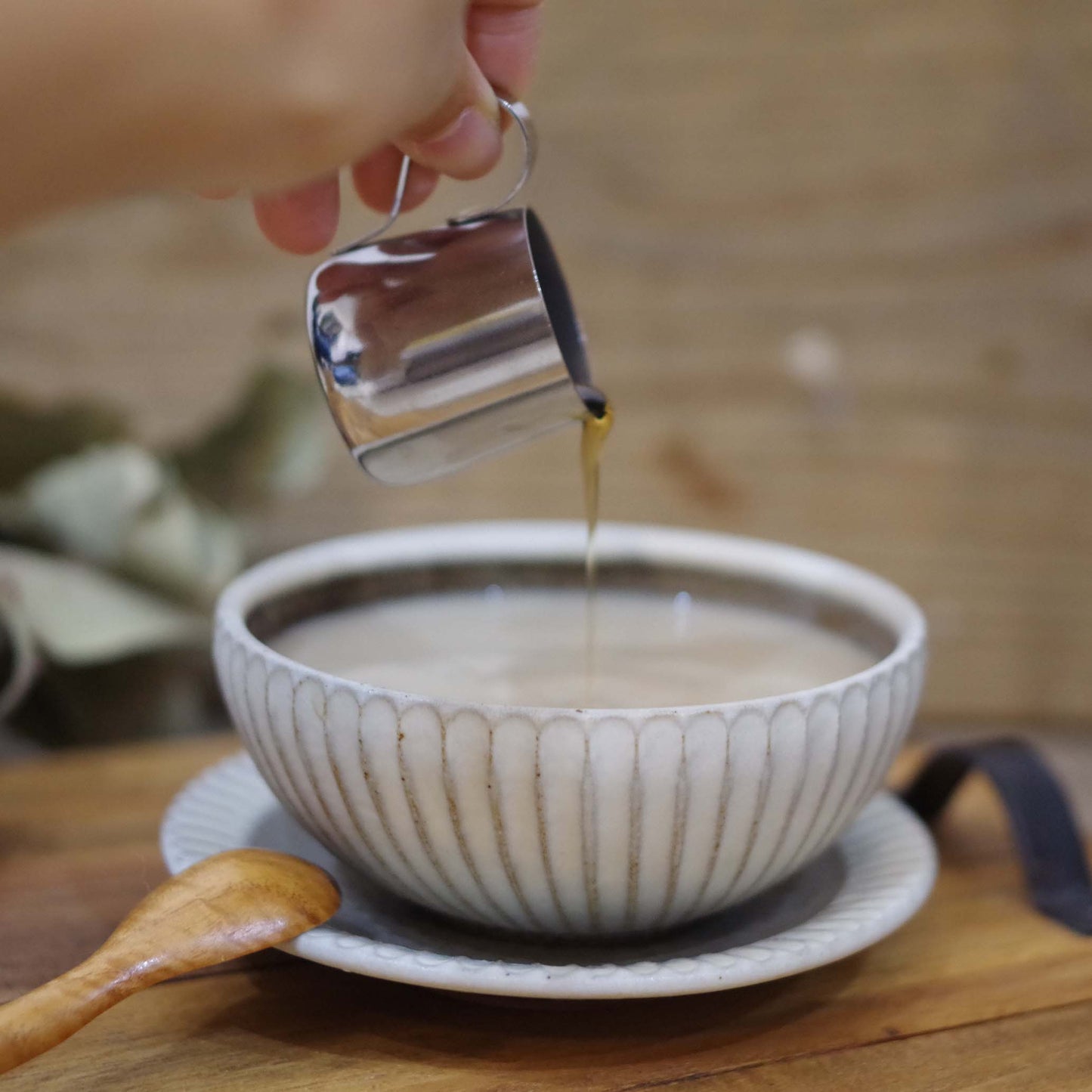 長嶺陶房 カフェオレセット