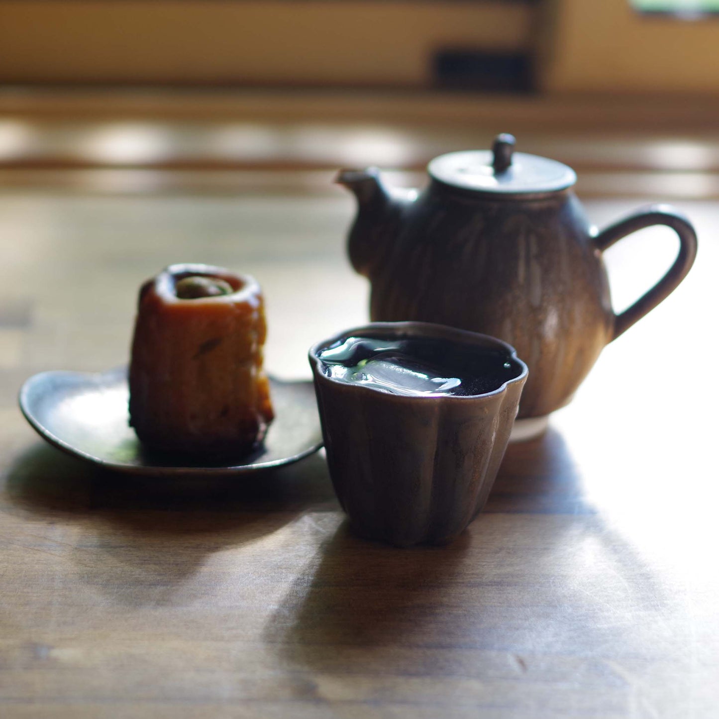 藤村佳澄 カヌレ茶器セット