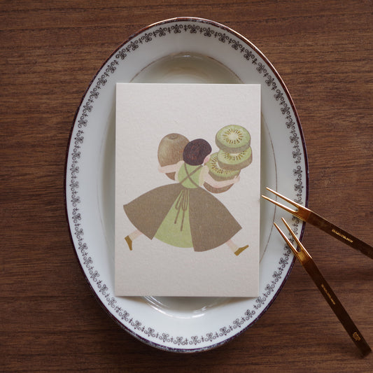 ポストカード-キウイどろぼう-