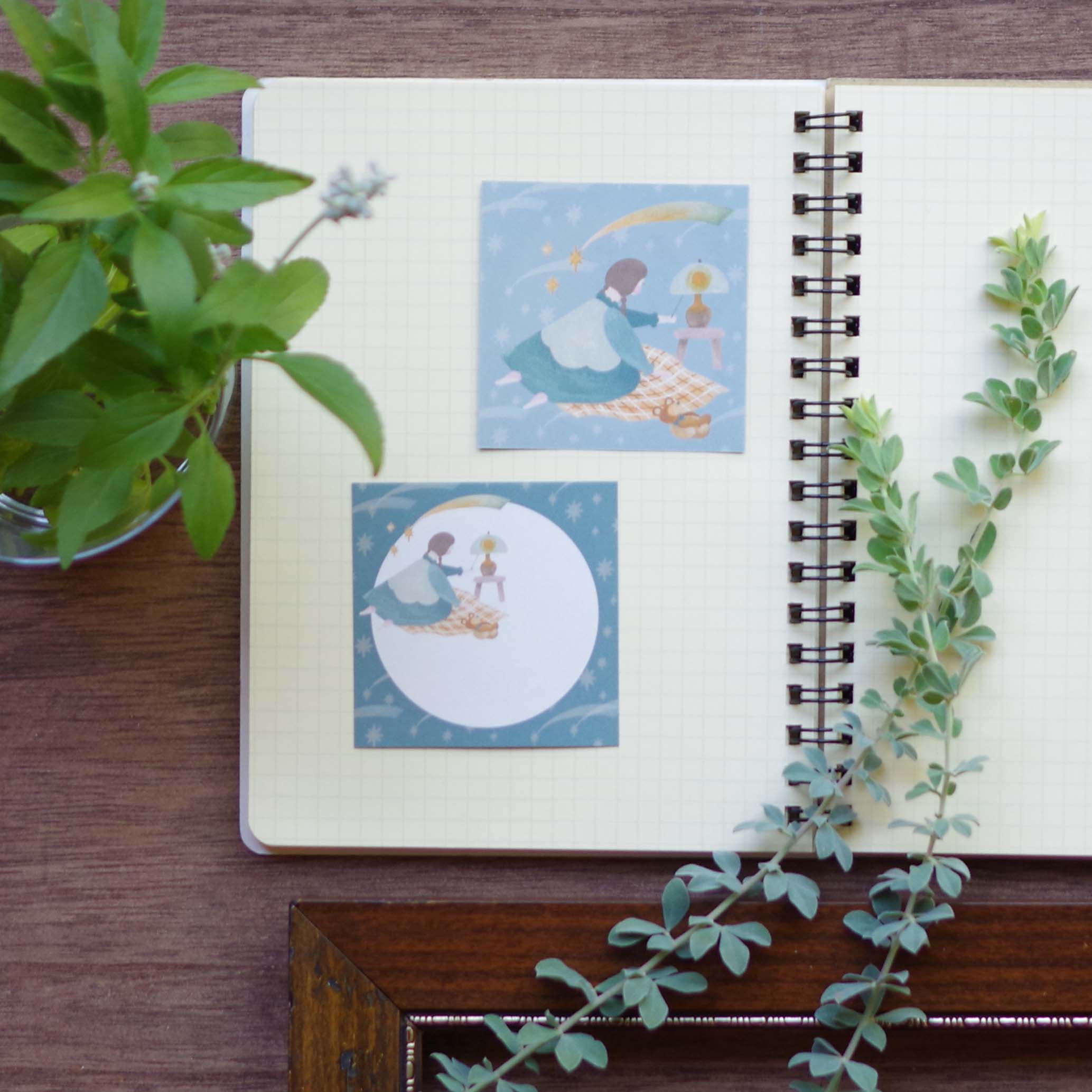 あの子のちいさなましかくメモ – てるふく商店