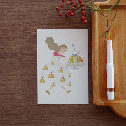 どこからきたの?-ゼリー- ポストカード