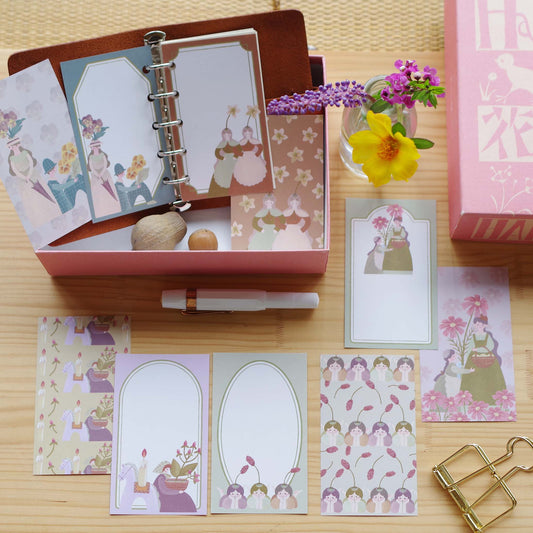 花瓶さん ちいさなフレーム筆記帳