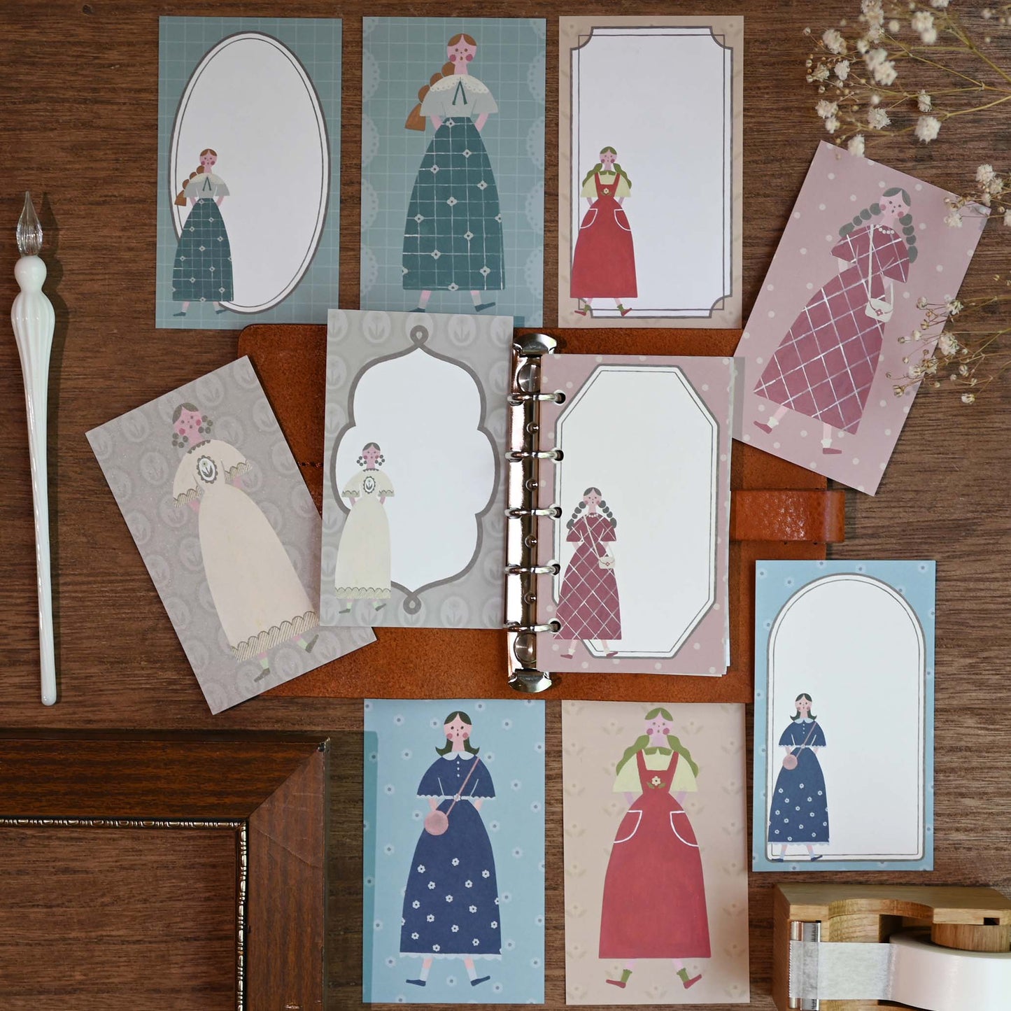 おめかし ちいさなフレームメモ