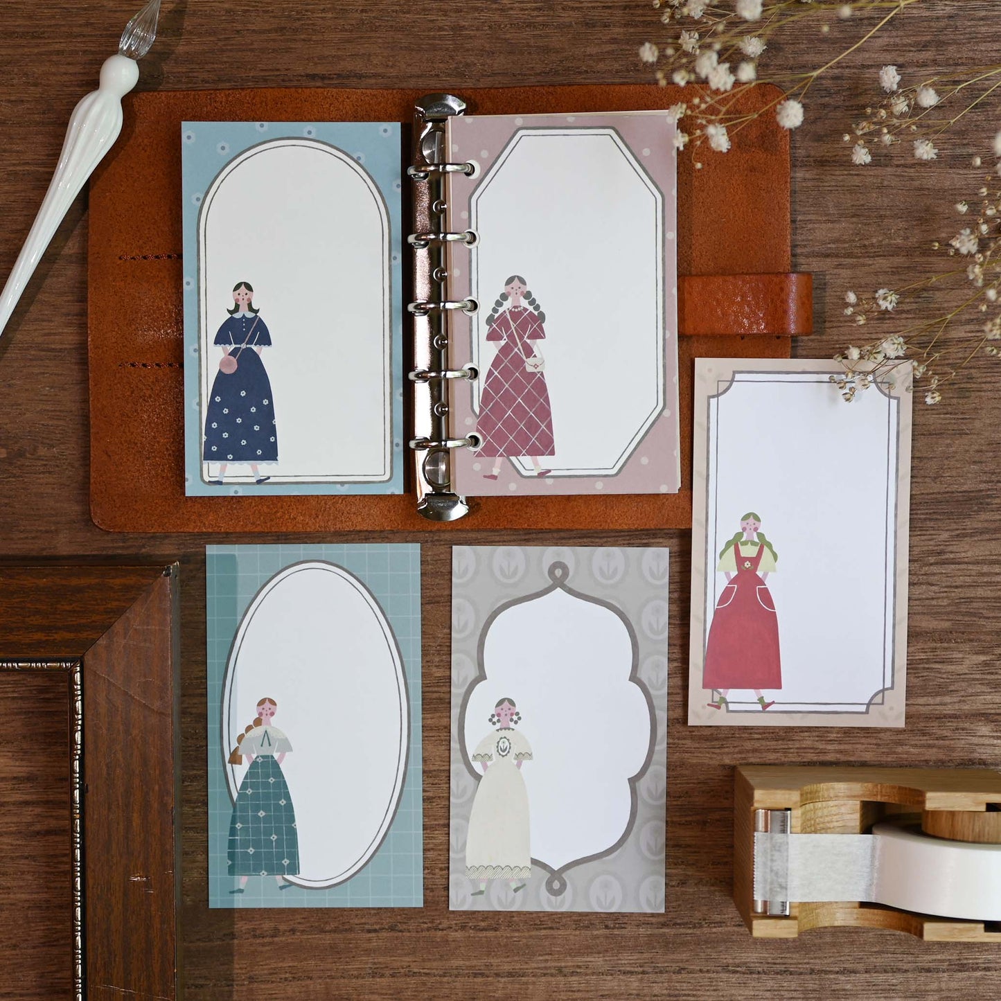 おめかし ちいさなフレームメモ