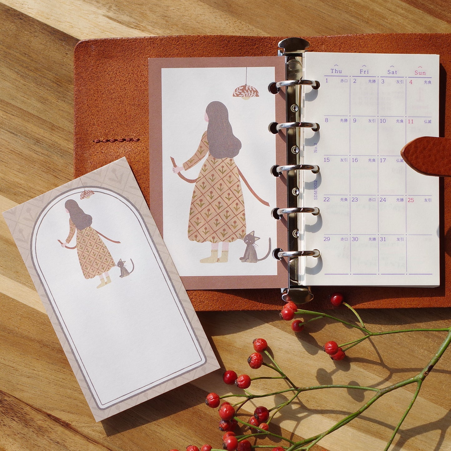 今日もりぼんと ちいさなフレームメモ