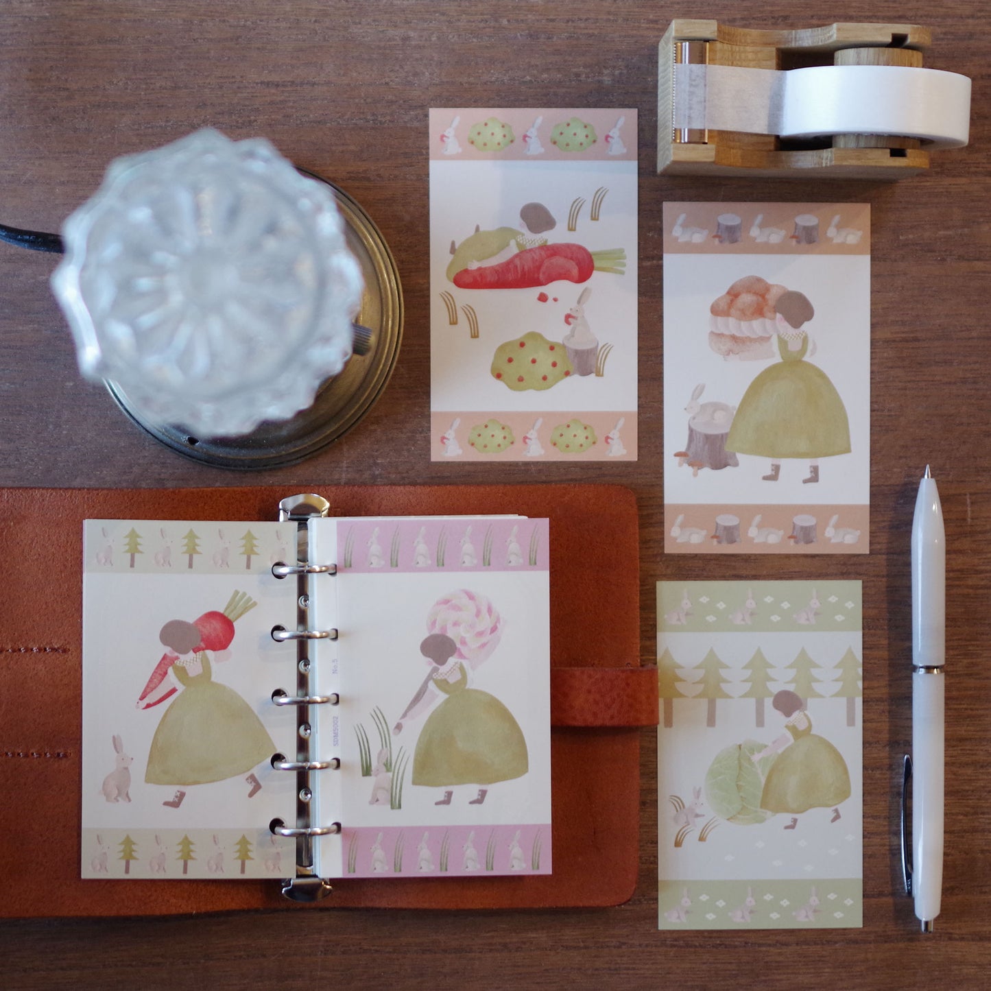 こちらはいかが？ ちいさなフレームメモ