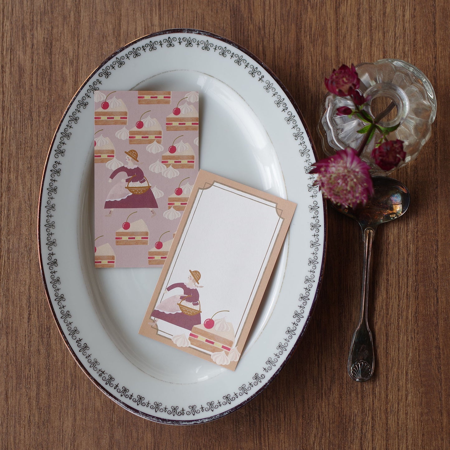 クリームをどうぞ ちいさなフレームメモ