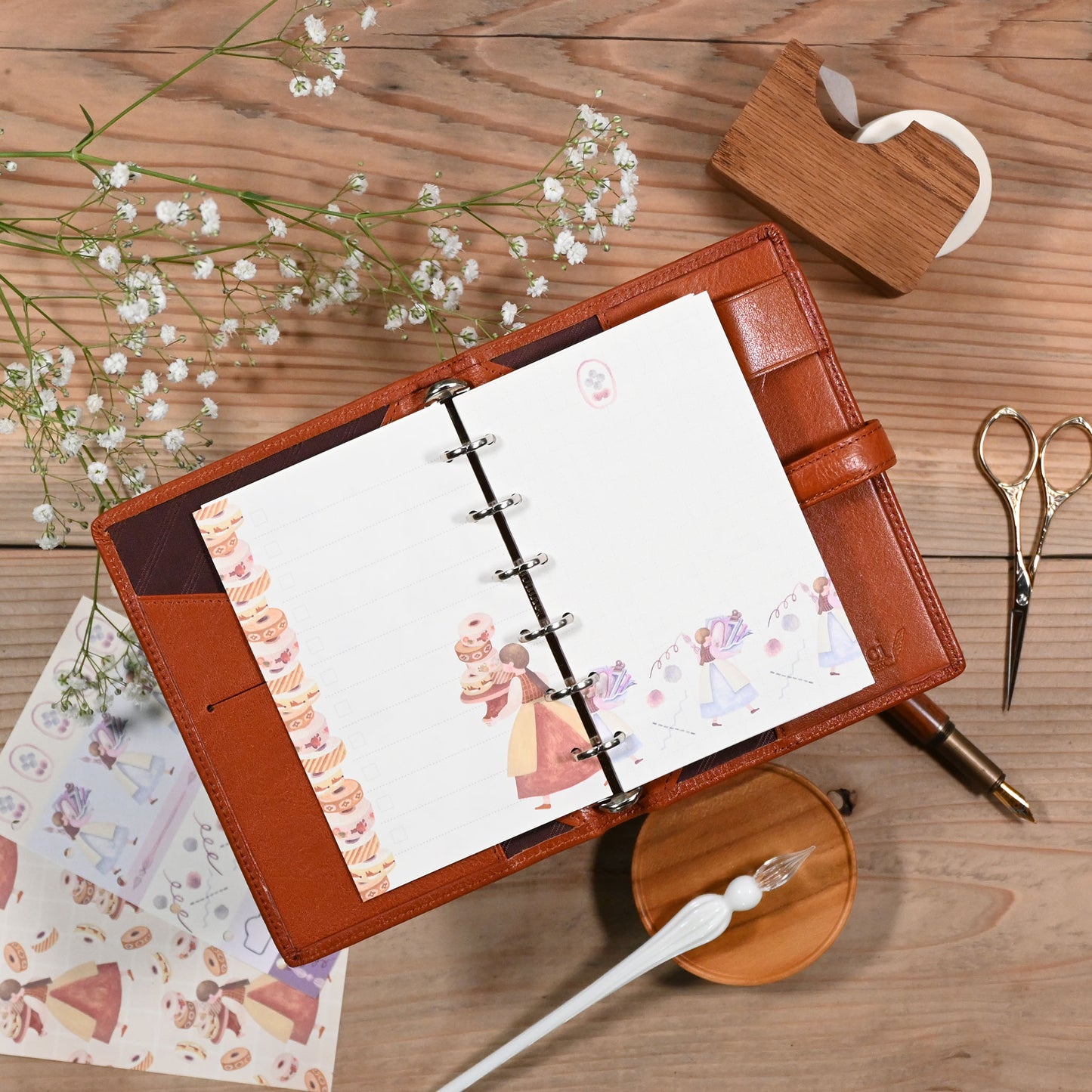 Take plenty of stationery with you: Notepad Blend