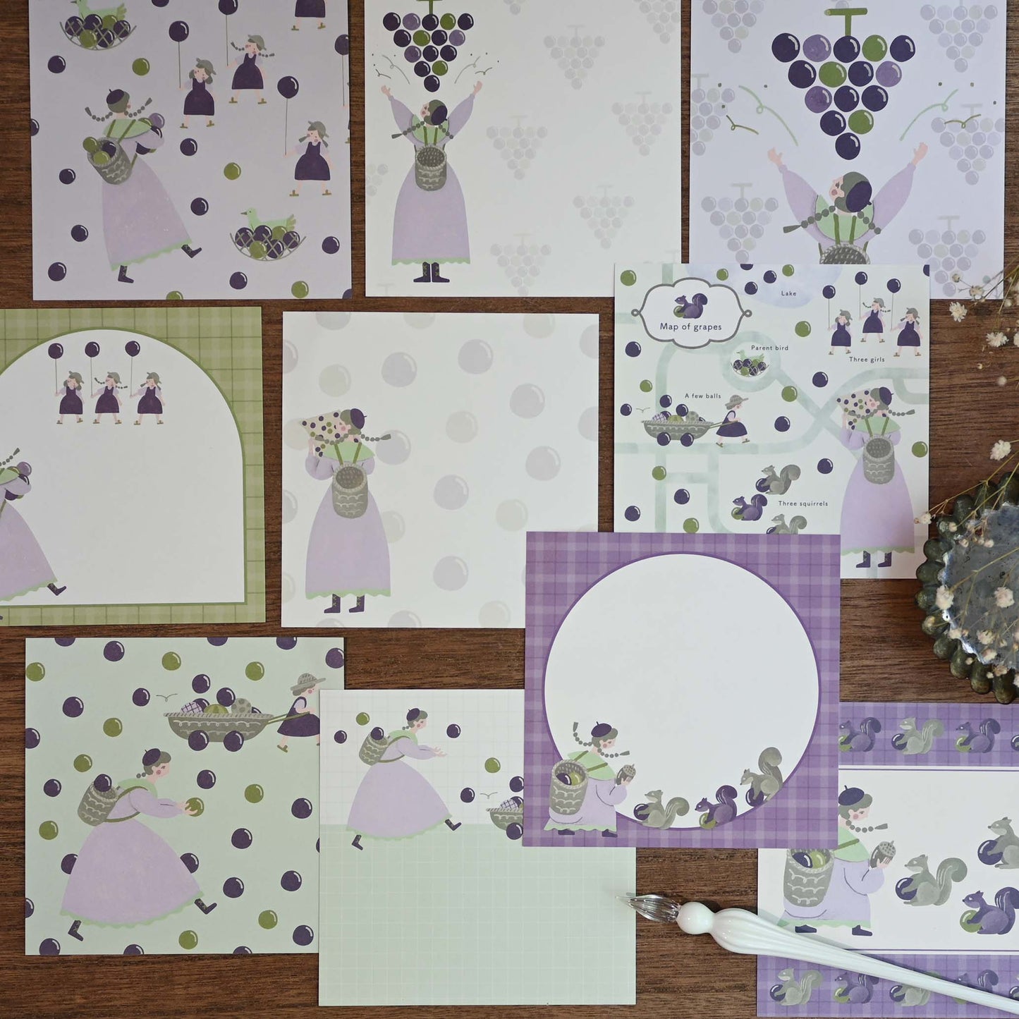 ぶどうあつめ ましかくメモ