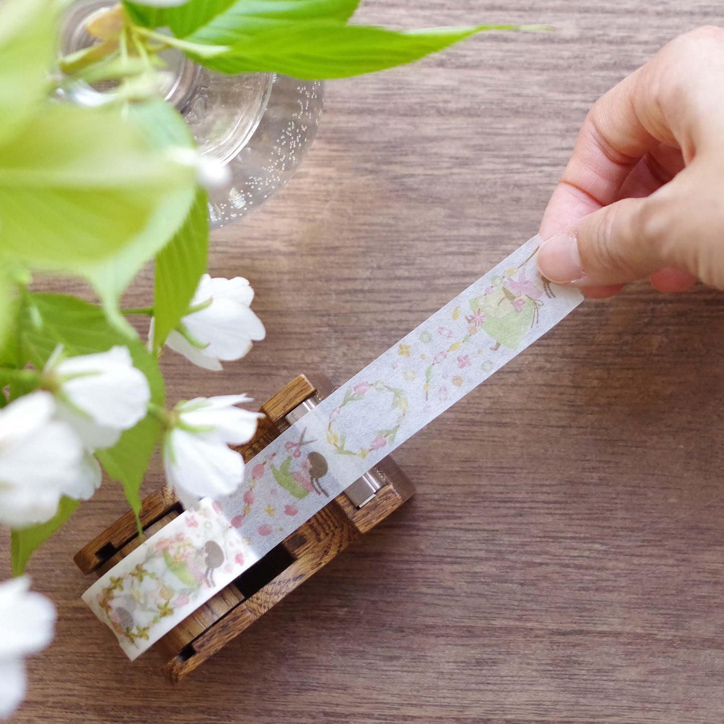 春のアクセサリー屋さん マスキングテープ