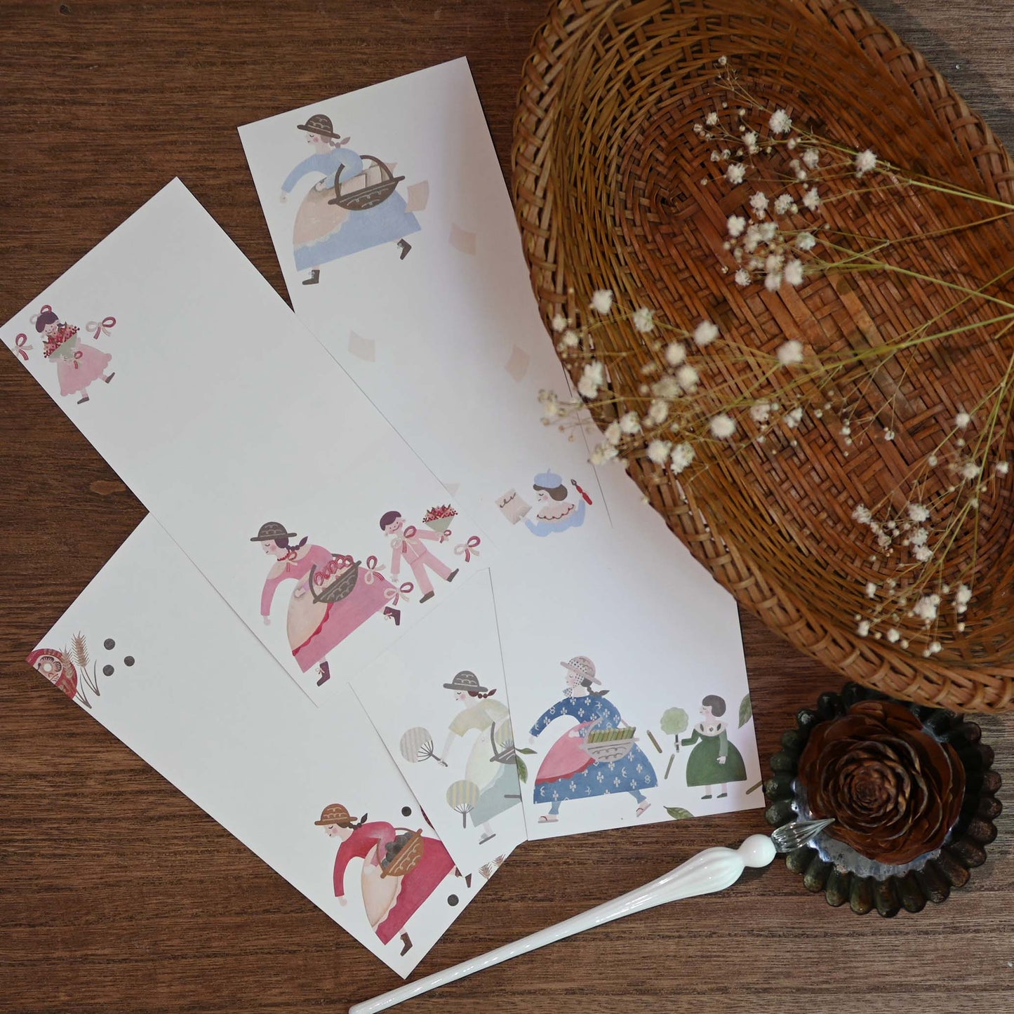 ご当地をどうぞ 一筆箋