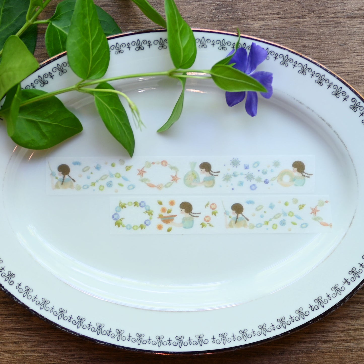 夏のアクセサリー屋さん マスキングテープ