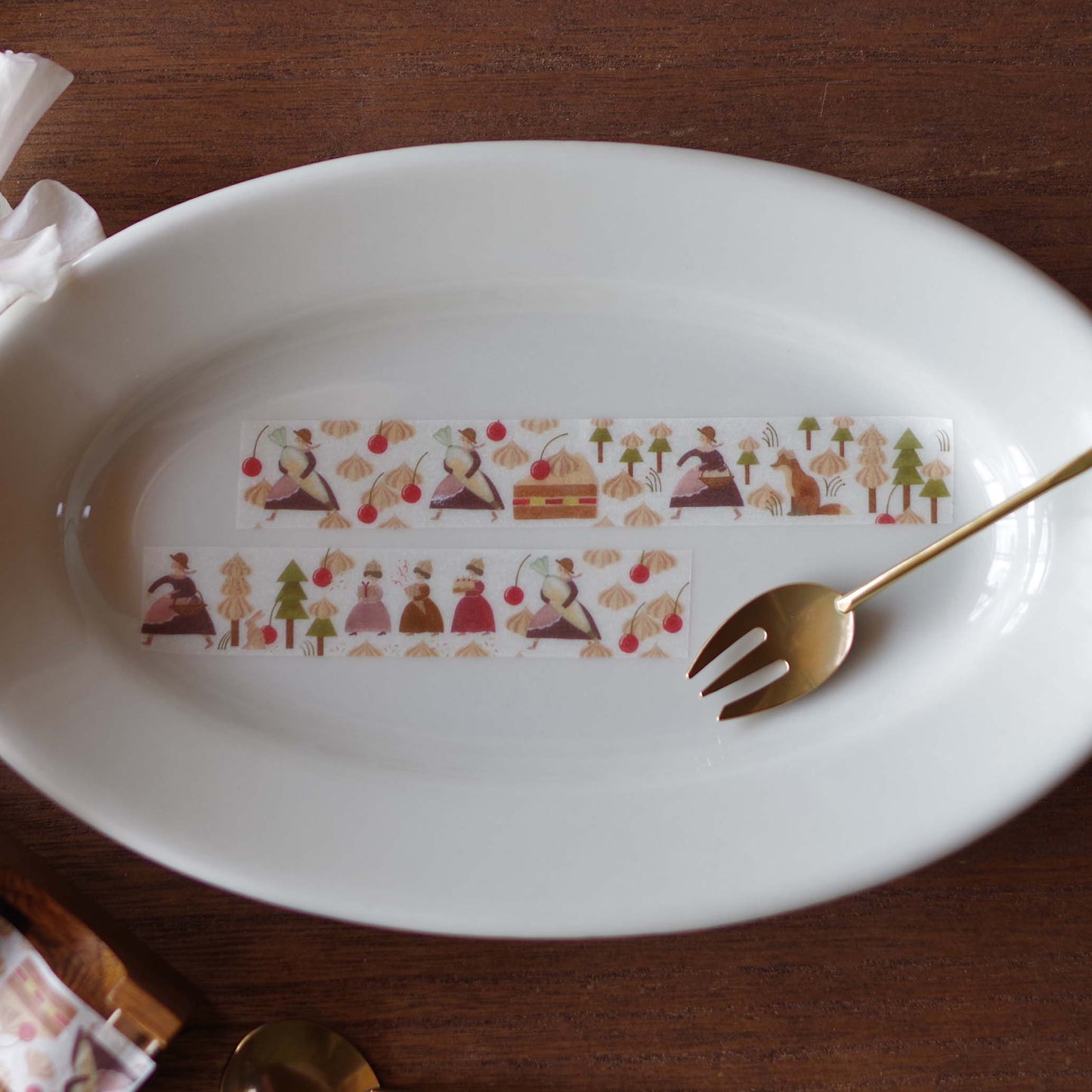 クリームをどうぞ マスキングテープ