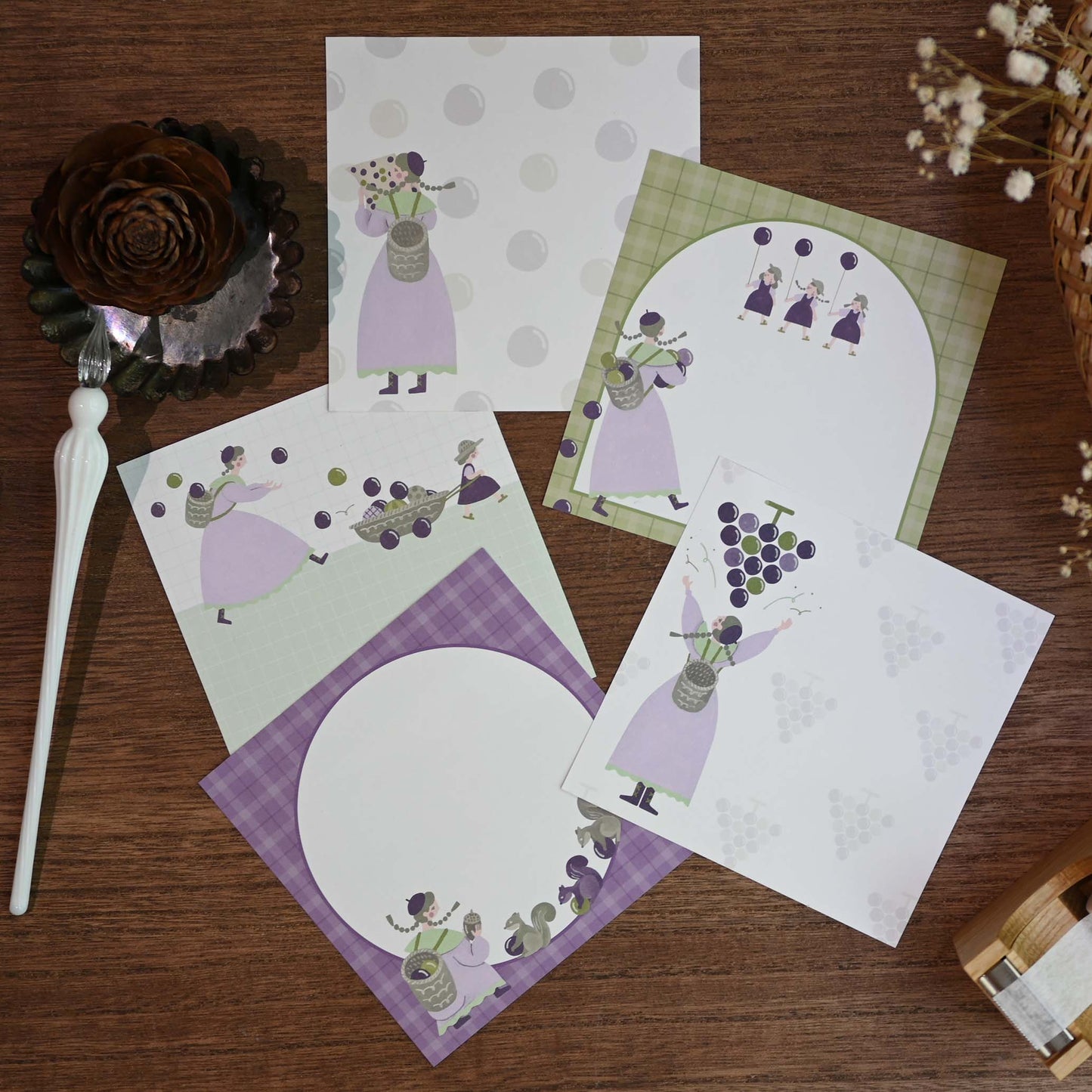 ぶどうあつめ ましかくメモ