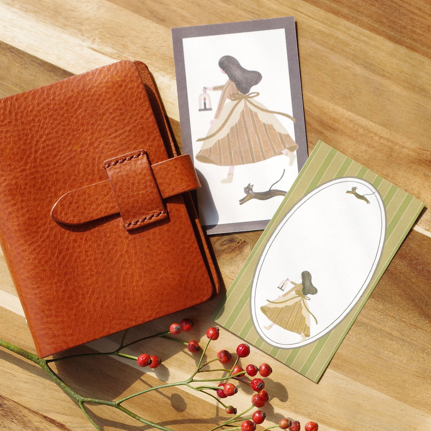 今日もりぼんと ちいさなフレームメモ