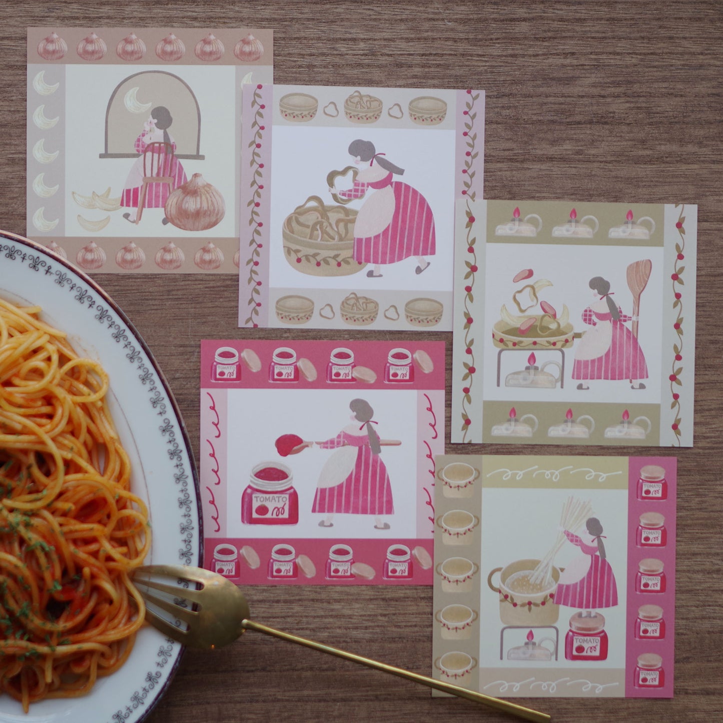 今日のメニューはナポリタン ましかくメモ