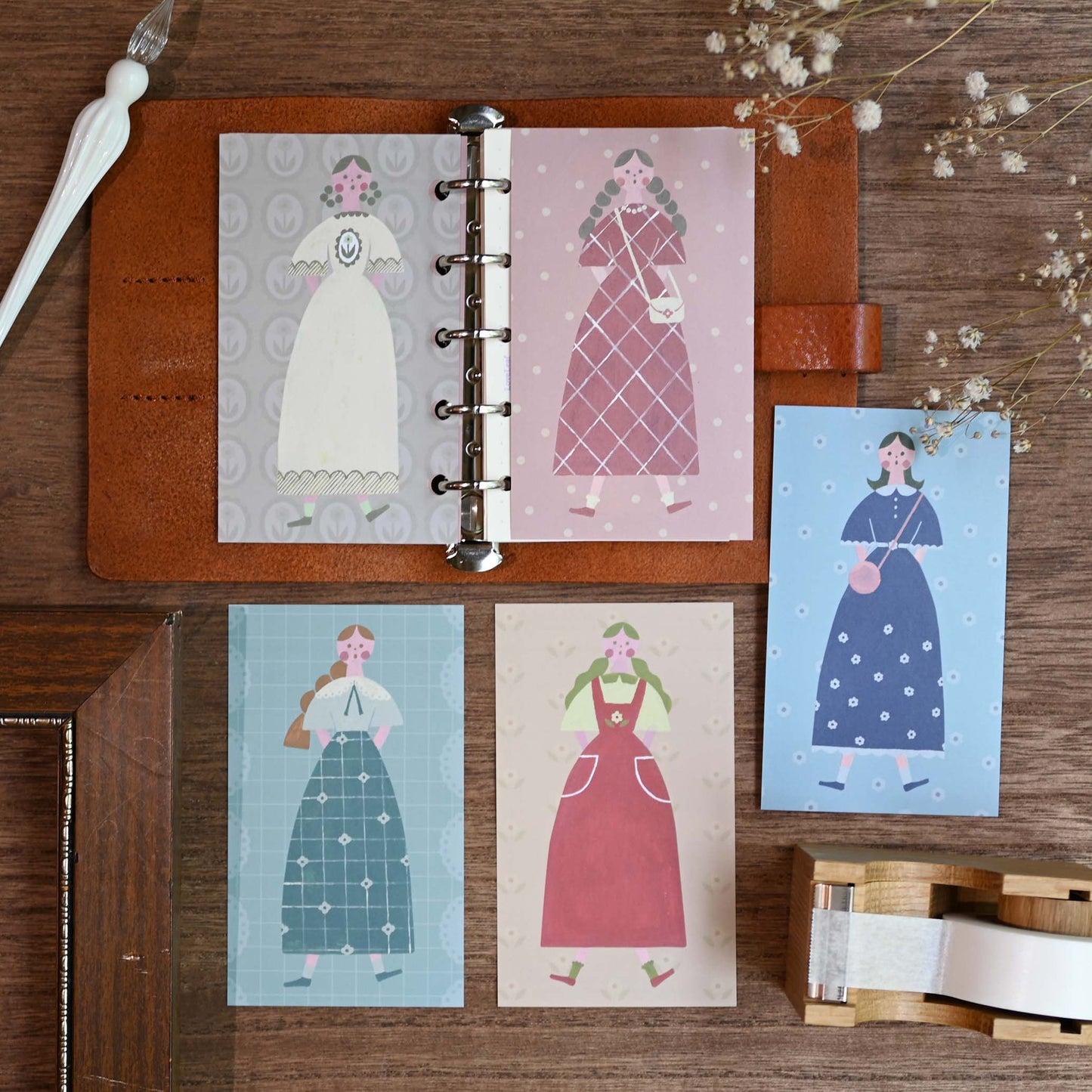 おめかし ちいさなフレームメモ