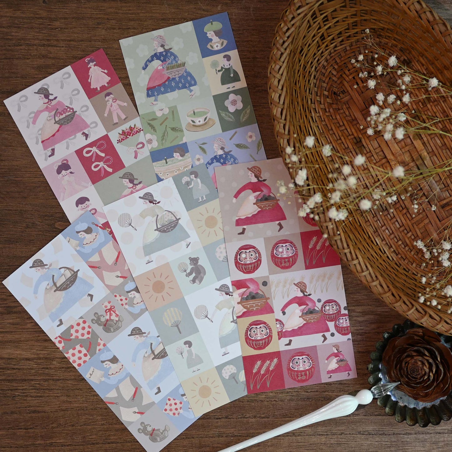 ご当地をどうぞ 一筆箋