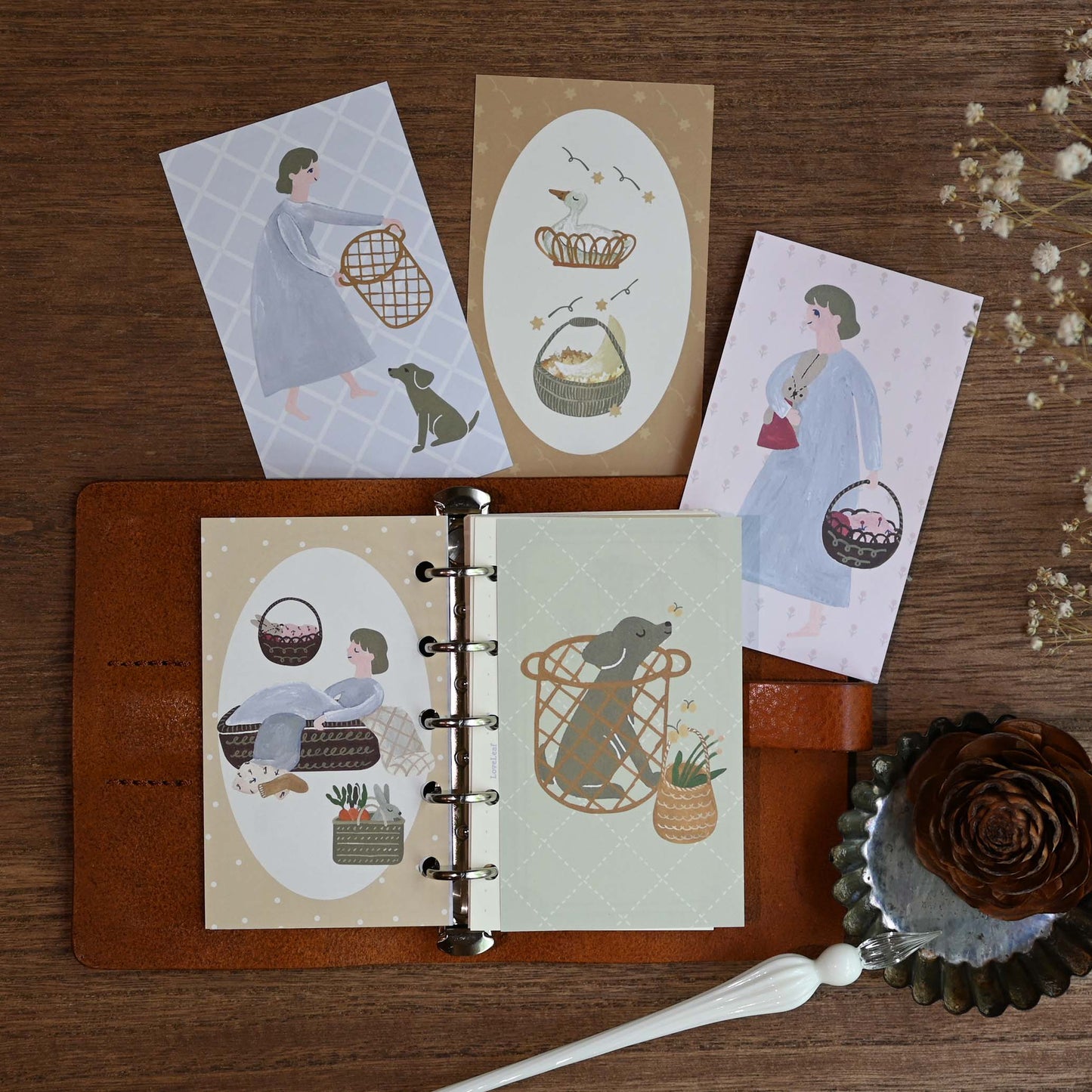 君のかごです ちいさなフレームメモ