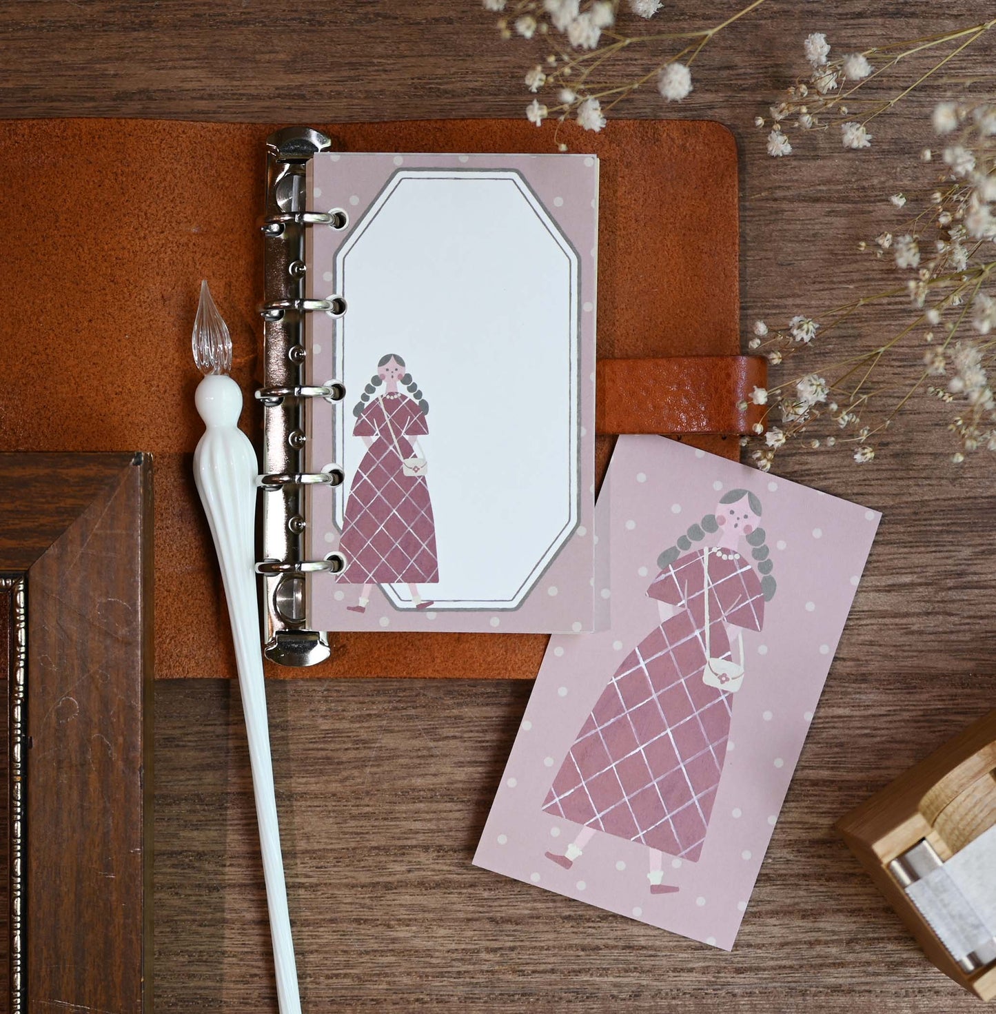 おめかし ちいさなフレームメモ