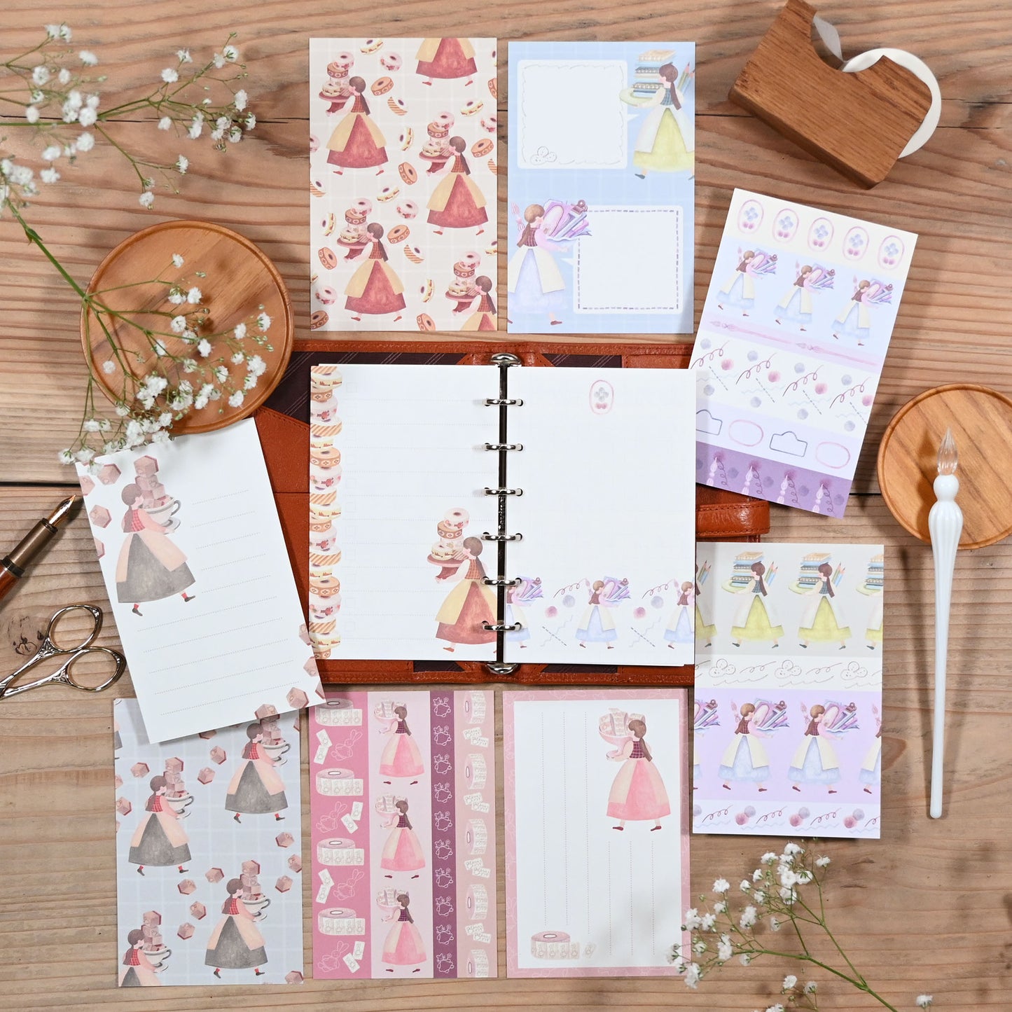 Take plenty of stationery with you: Notepad Blend