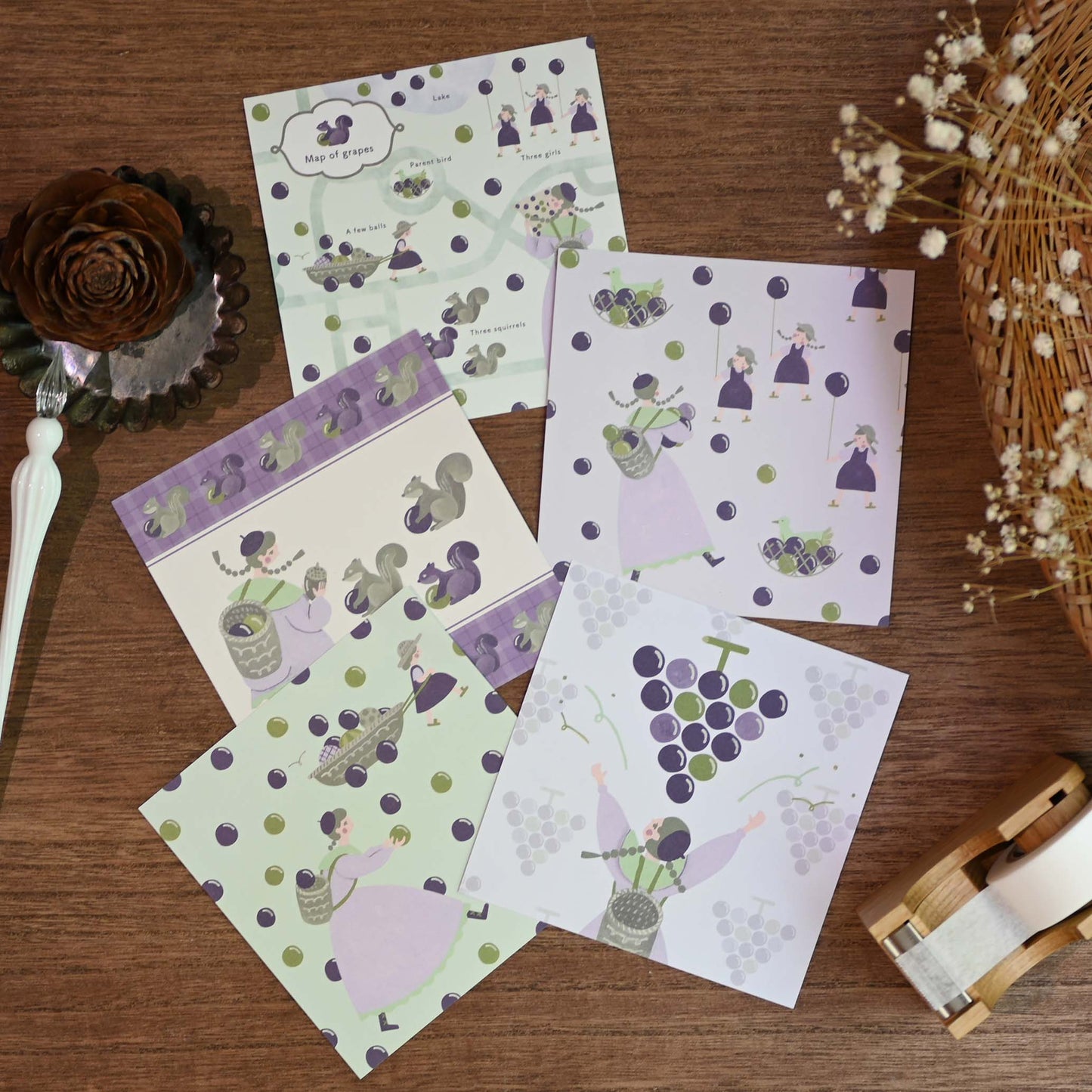 ぶどうあつめ ましかくメモ