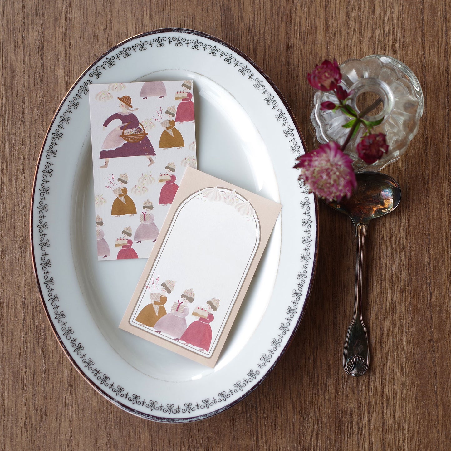 クリームをどうぞ ちいさなフレームメモ