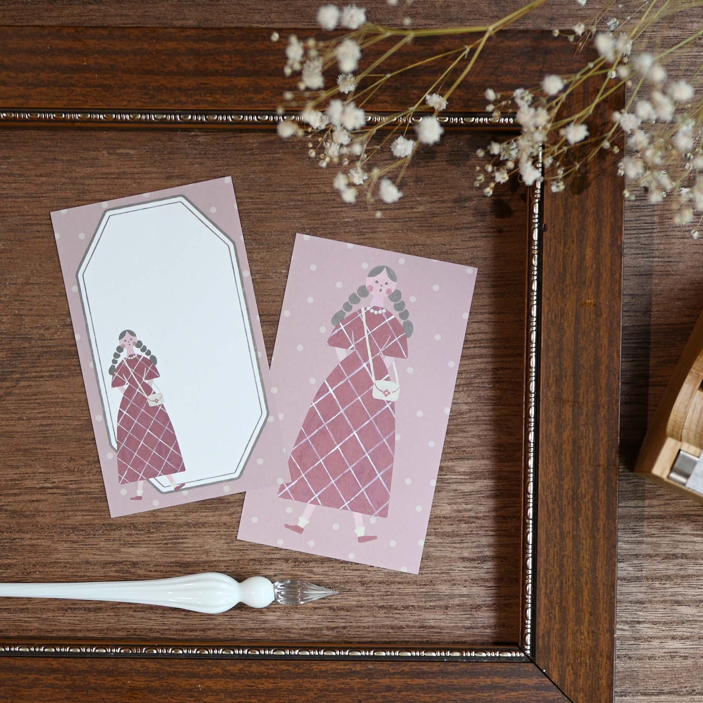 おめかし ちいさなフレームメモ