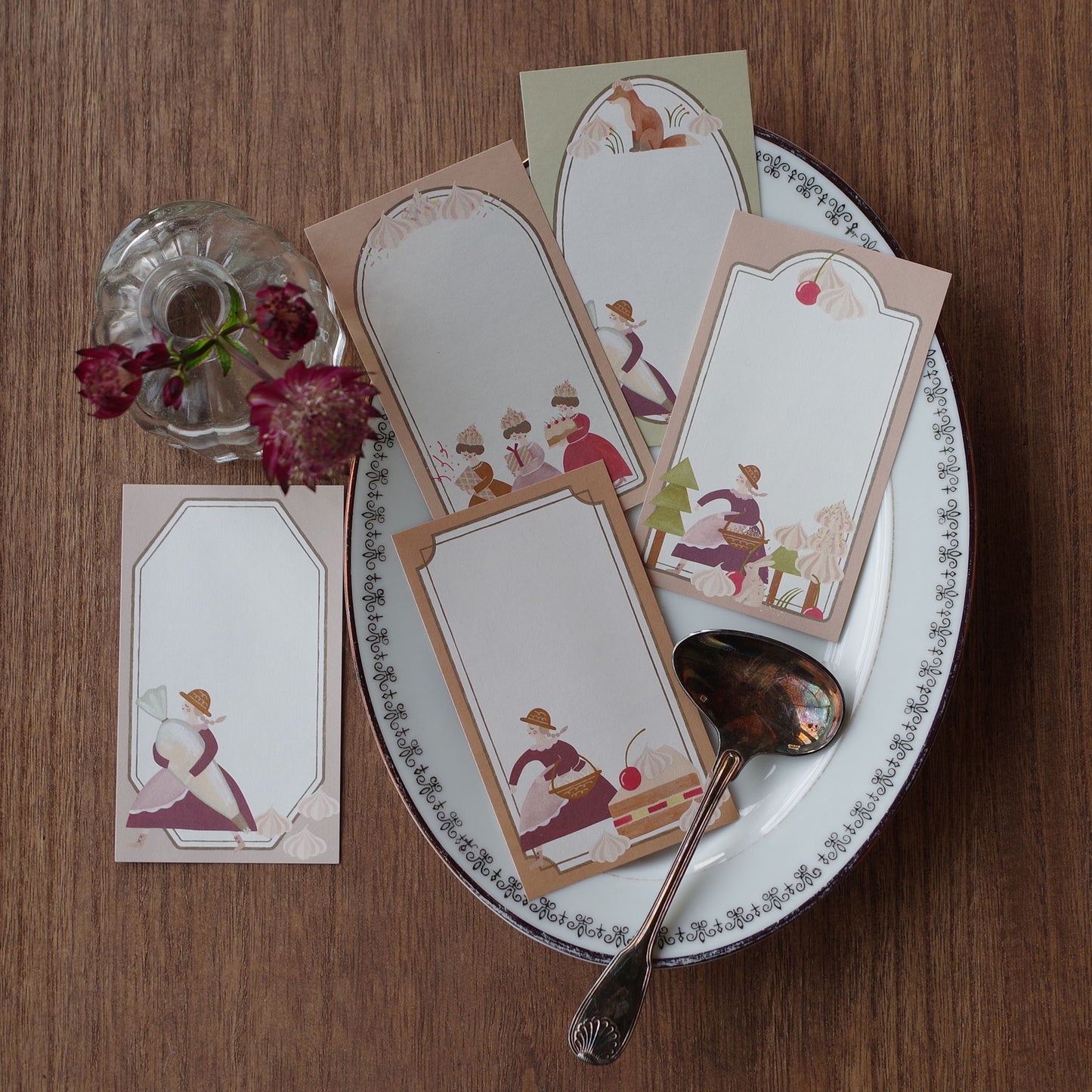 クリームをどうぞ ちいさなフレームメモ