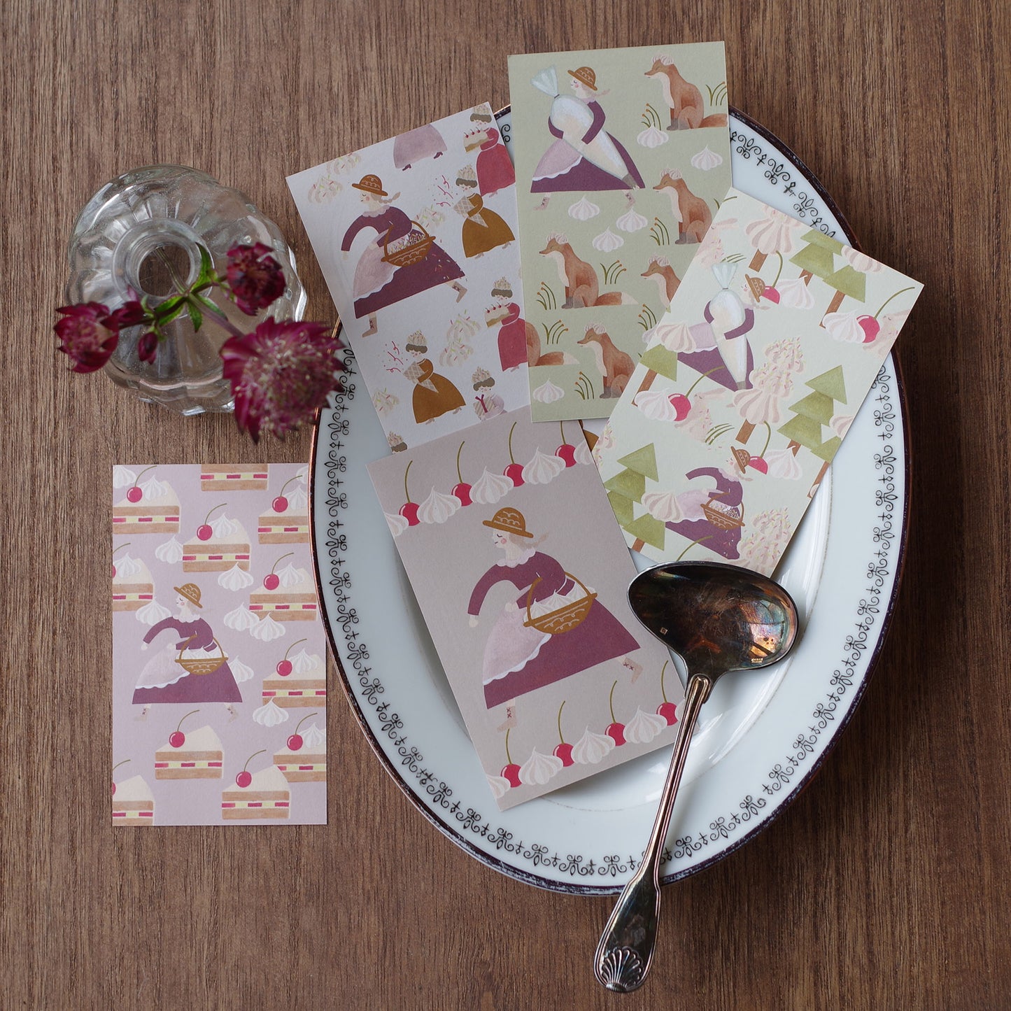 クリームをどうぞ ちいさなフレームメモ