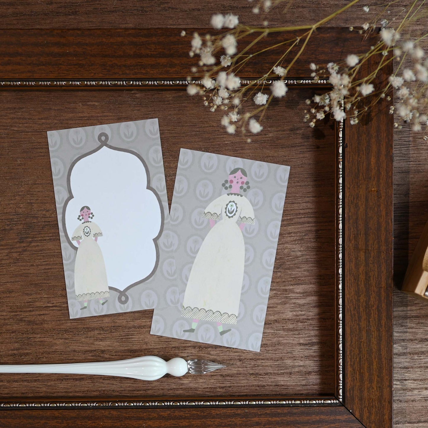 おめかし ちいさなフレームメモ