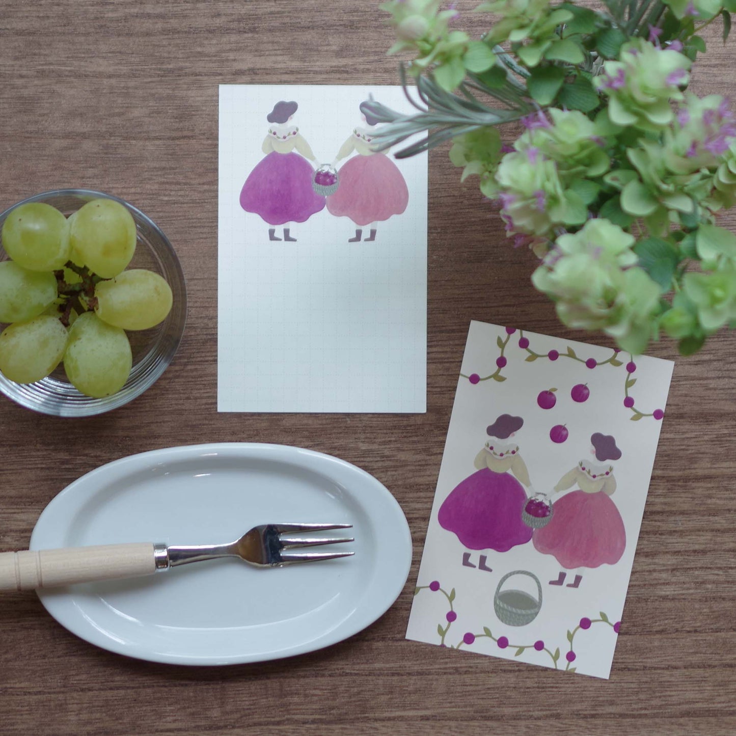 はんぶんこ メモ紙ブレンド