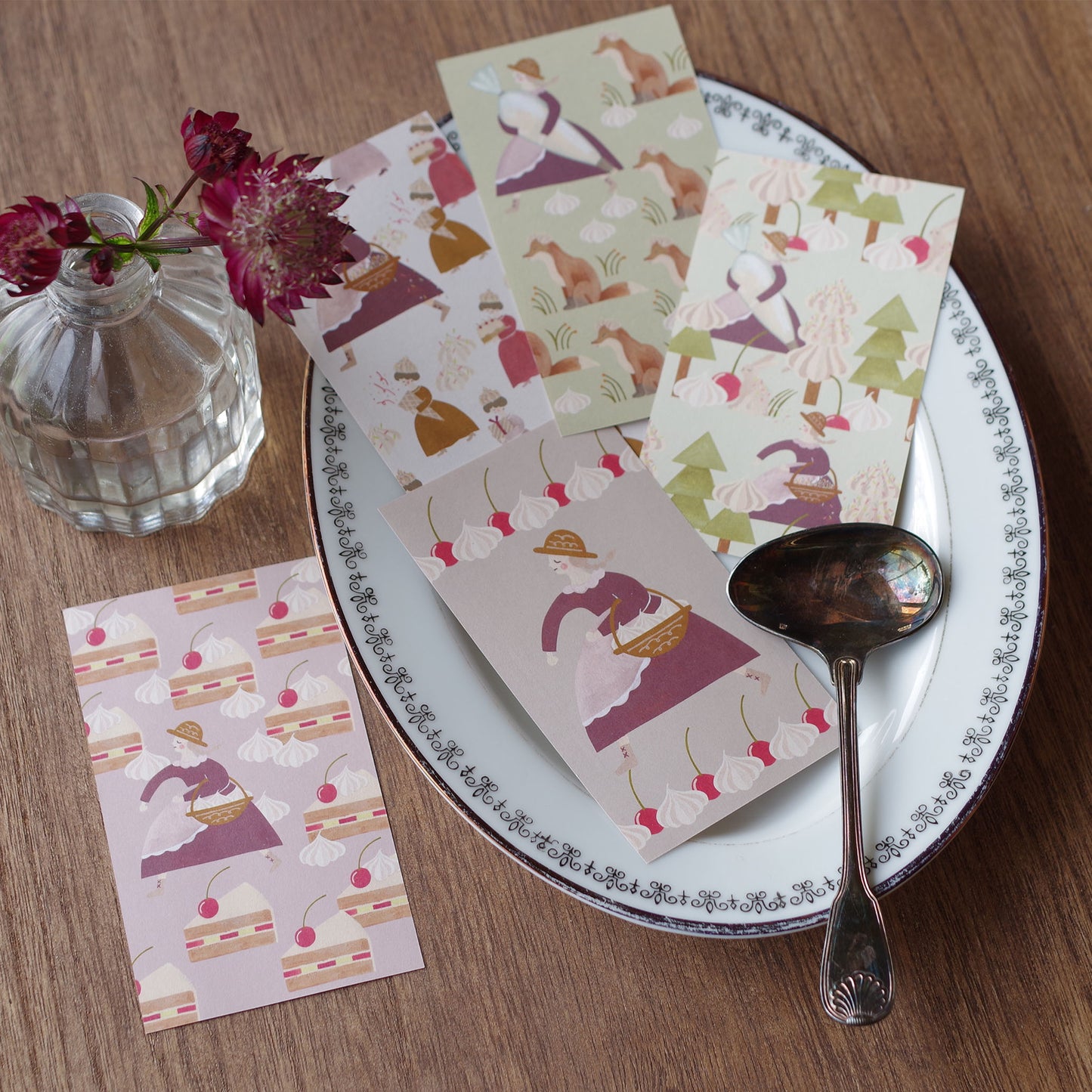 クリームをどうぞ ちいさなフレームメモ