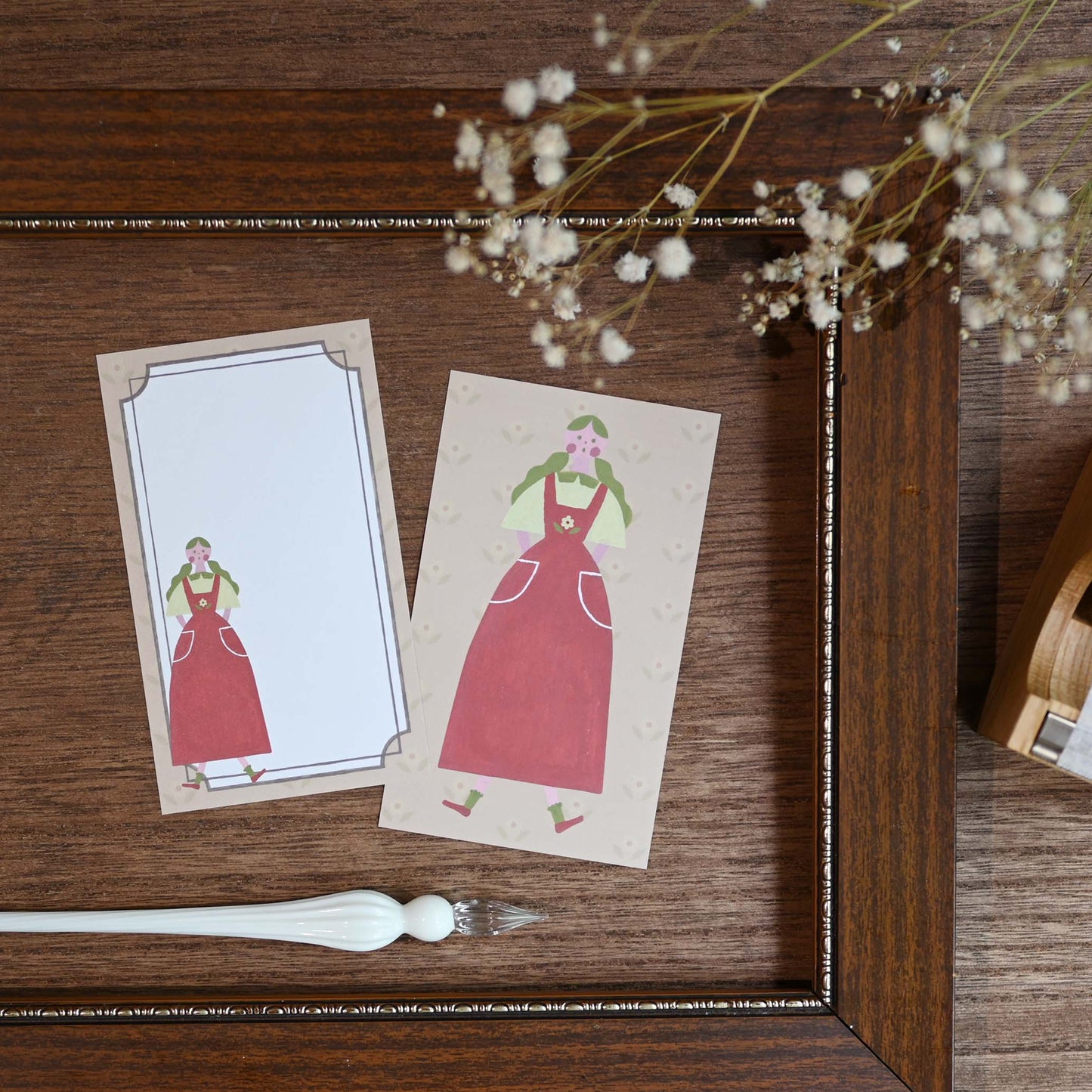 おめかし ちいさなフレームメモ