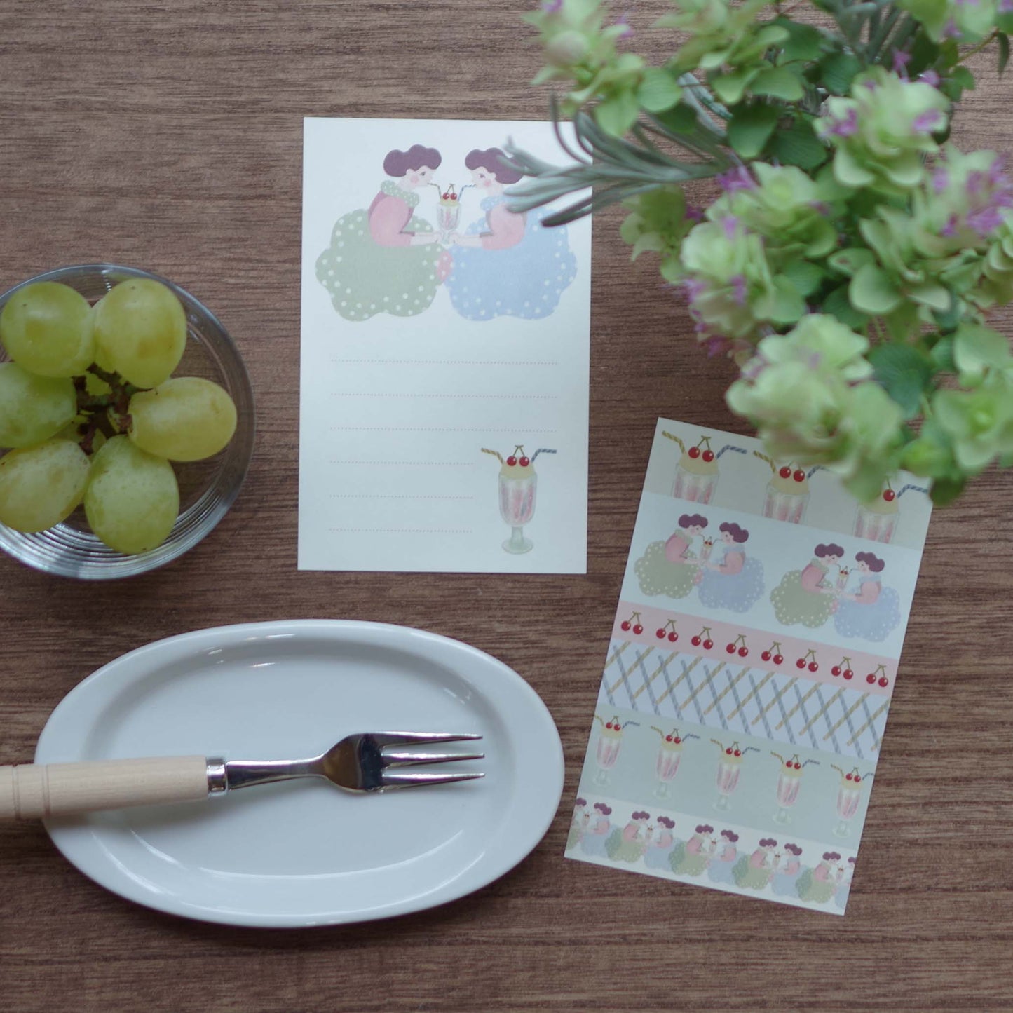 はんぶんこ メモ紙ブレンド