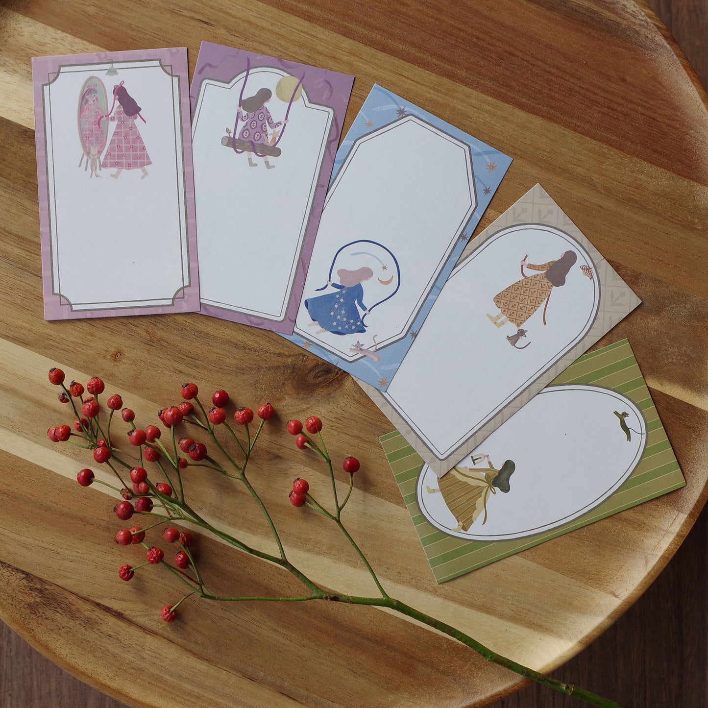 今日もりぼんと ちいさなフレームメモ